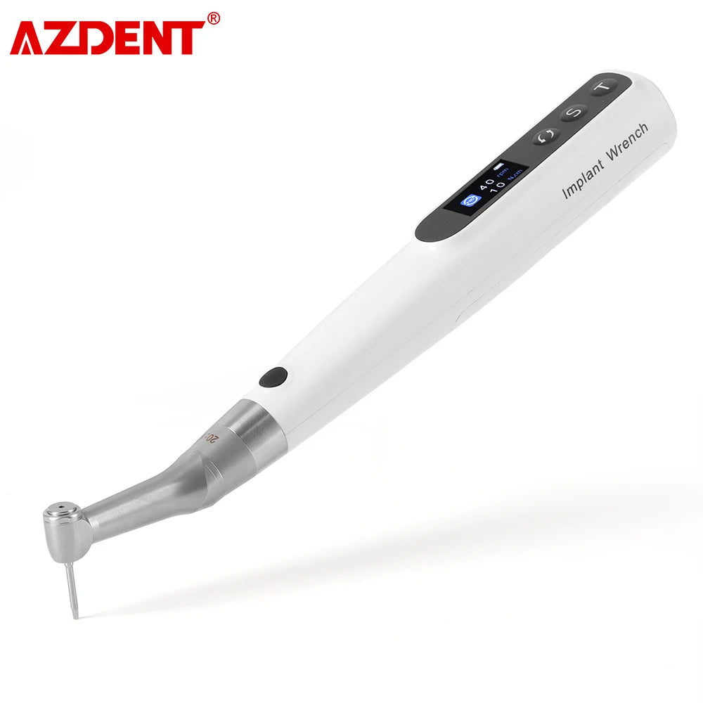 Dental Electric Wireless Torque Driver Implant Torque Wrench with 16pcs Screwdrivers Kit Implant Motor Dentistry Tools