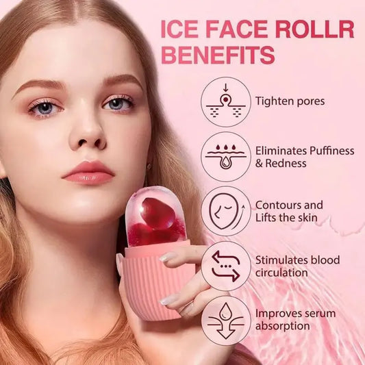 Beauty Massage Apply Face Ice Tray Puffiness Apply Face Ice Tray Sunburn Scald Post-operation Ice Compress Artifact