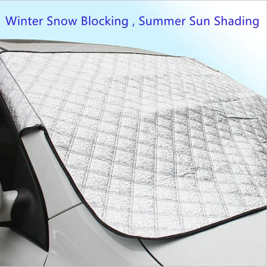 NEW Summer Car Sun Protectors and Winter Car Snow Ice Shields Are Suitable for Front Windshields to Prevent Frost and Dust Cars Accessories