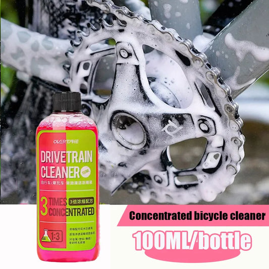 NEW 100ml Bike Drivetrain Korean Cleaner Bicycle Chain Cleaning Maintenance Liquid Degreaser Spray Bike Chain Cleaner Bicycle Degreaser Cleaning Accessories