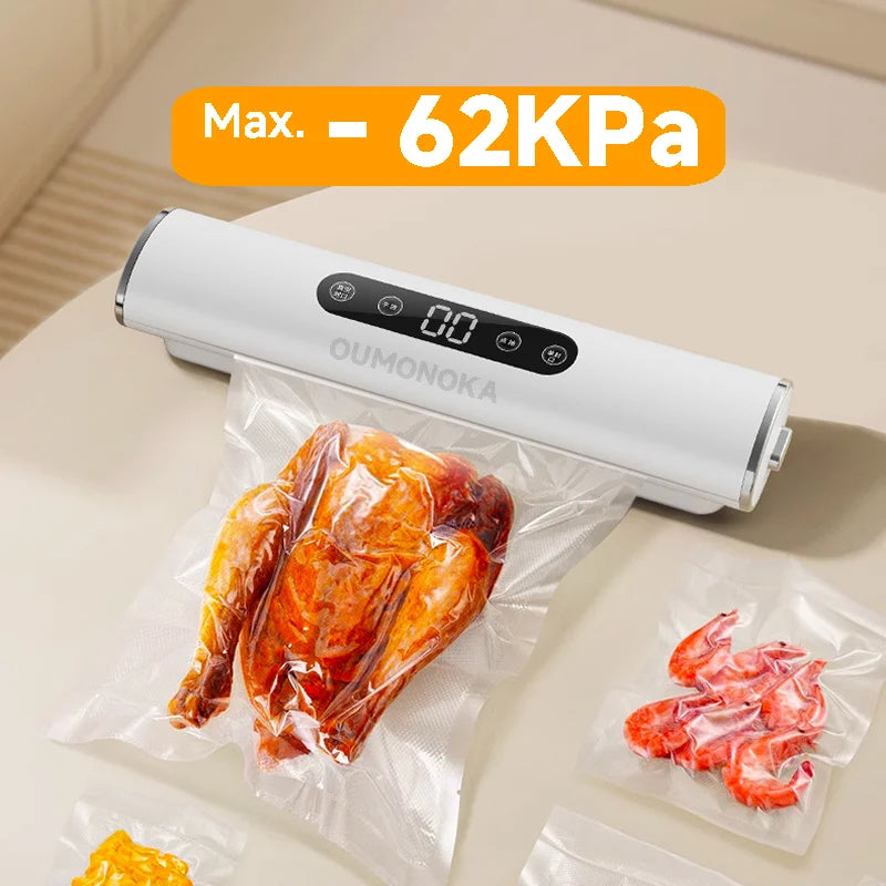 UK/AUS Plug Multi-Mode Food Vacuum Sealer + Bags Set for Vacuum for Products  Cuisine Packaging Plastic Bag Sealant Kitchen Sealing Machine