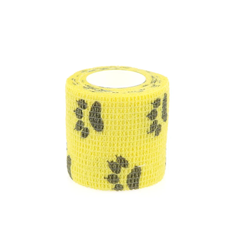 24 Rolls Dogs/Cats Elastic Bandage Self Adhesive Bandage Wrap Cohesive Tape Vet Wrap for Dog Cat Horse Pet Animals Ankle Sprains