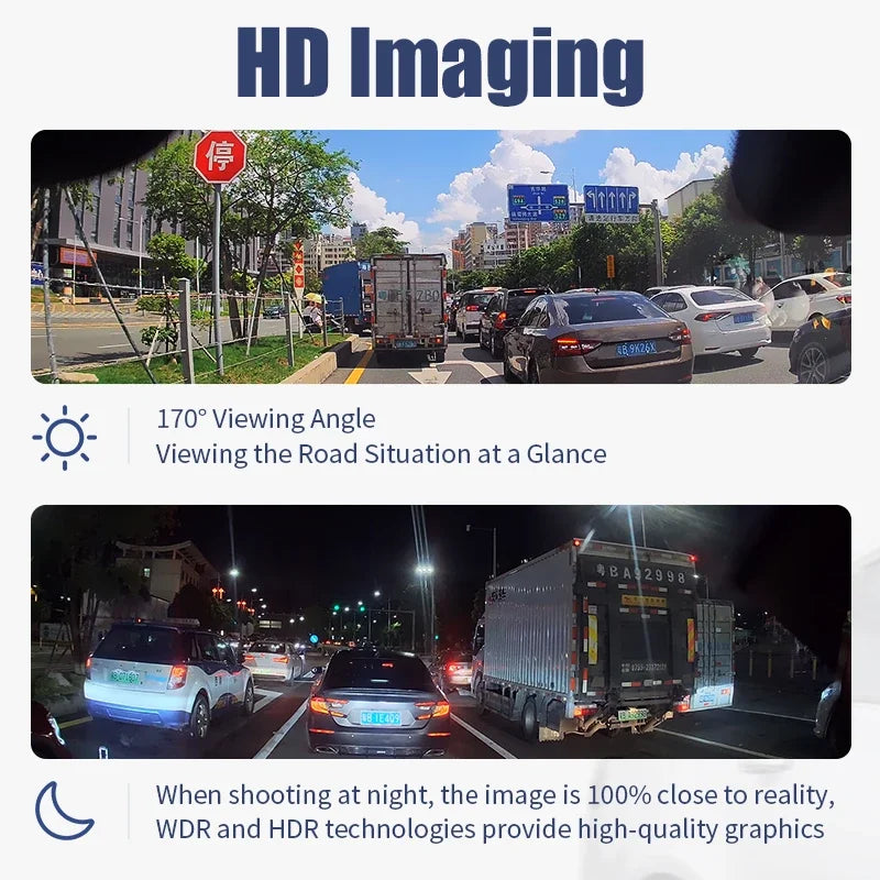 Universal 2K Full HD USB CAR ADAS Car DVR Dash Cam For Car DVD Auto Audio Voice Alarm Video&Android Multimedia Player Head Unit