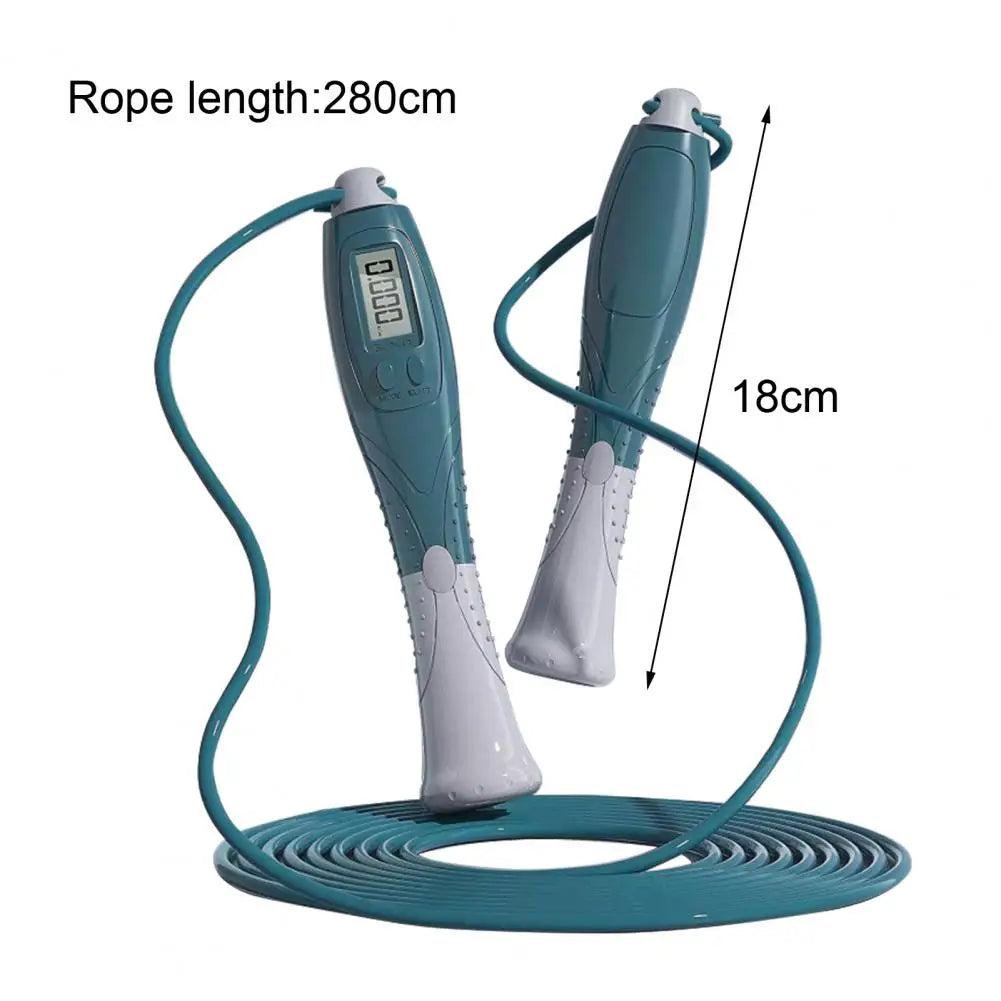 NEW Arrivals Indoor Outdoor Electronic  Jump Rope with Non-Slip Handle Digital Display Counting Tangle-Free Skipping Rope Fitness Equipment for Men Women Sports Accessories