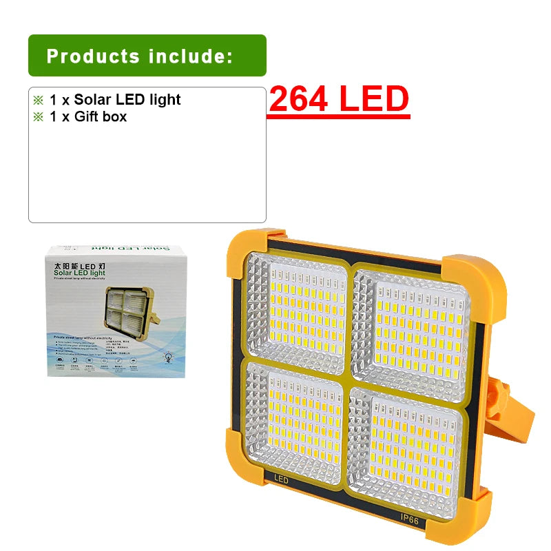 10000000LM Solar Portable LED Lamp Bright Rechargeable Multifunction Waterproof Camping Lamps Outdoor Emergency Portable Lantern