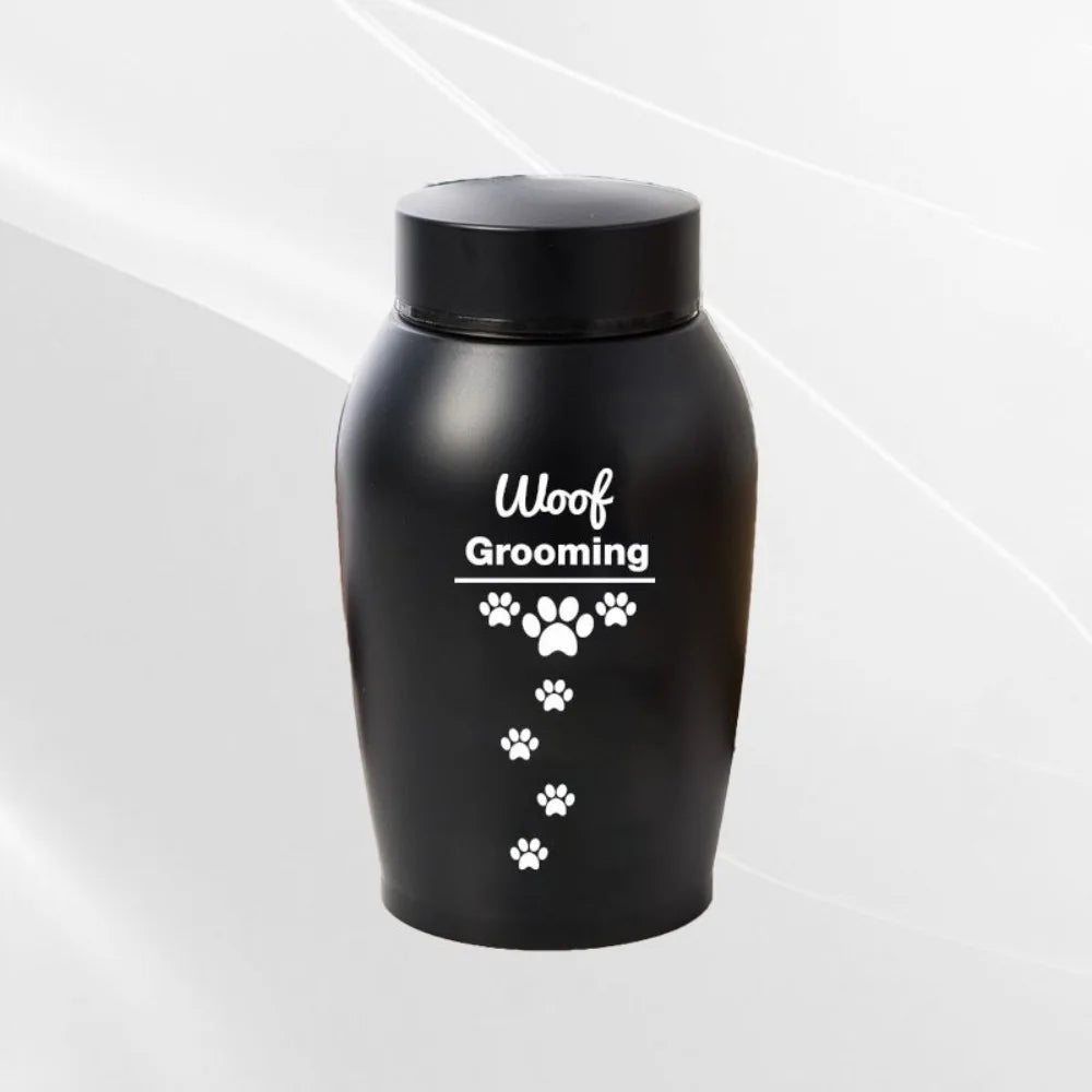 20 Styles Pets Last Farewell Columbarium Stainless Steel Pet Ashes Urn Black Moisture-Proof Memorial Pet Urn Portable Pet Cremation Urn For Small Animals