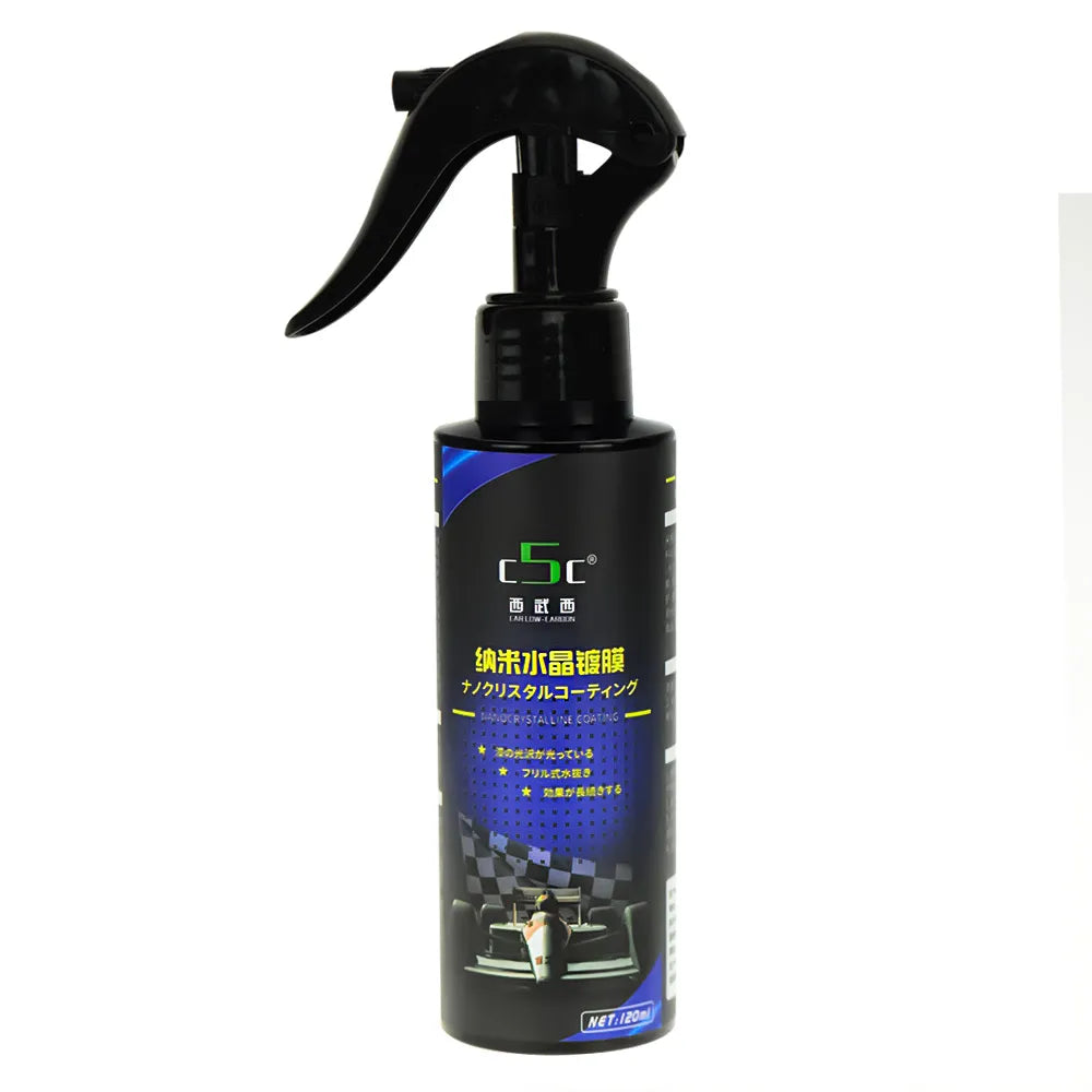 NEW 120-350ml + Gift Set Ceramic Car Coating 9H Paint Care Nano Polishing Crystal Plating Spray + Gift Sealant Products Hydrophobic Coat Liquid Wax Cars Cleaning Supplies
