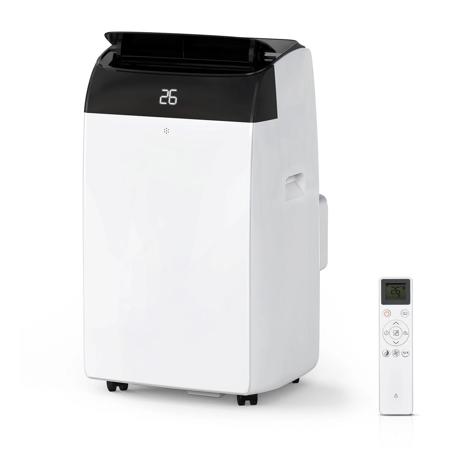 New System Air Conditioner,12000 BTU TURBO Portable Air Conditioner, 4-In-1 Cool/Heating/Fan/Dehumidify Modes With Remote Control, 24 Hours Timer Home Business Shops Air Condition System