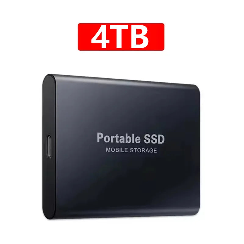 Portable Mobile Hard Disks Lightweight USB 3.2 External Hard Drive Fast Transfer External Solid State Drives For Laptop Desktop PC Computer Accessories