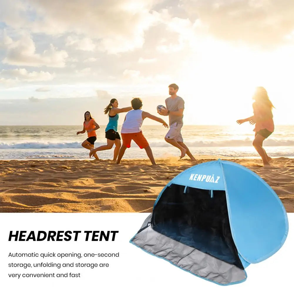 NEW Arrivals Outdoor Beach Water Pool Camping Accessories Portable Sun Shade Camping Head Tent Beach Sun Shelter with UV Headrest Sun Wind Protection Tents