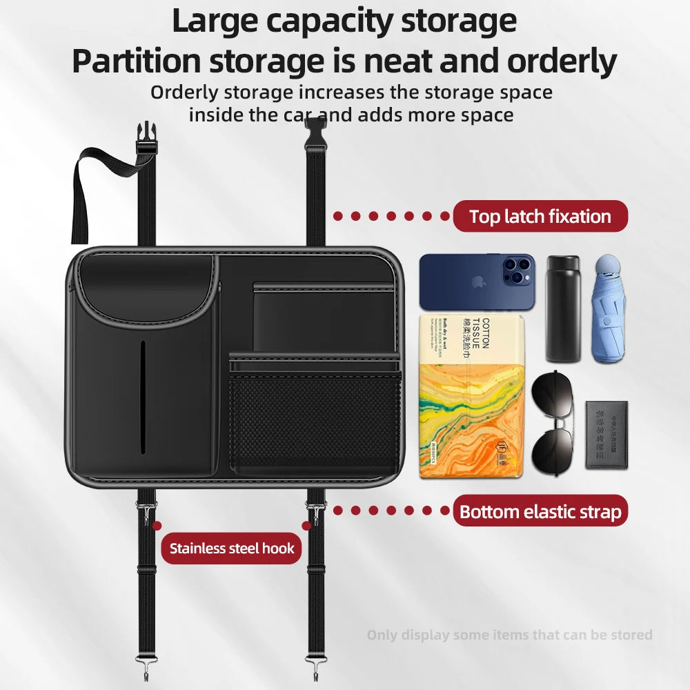 New Arrivals Car Seat back Storage Organizer Bag Universal Multifunction Storage Box Stowing Tidying Pocket Auto Styling Car Accessories Tools Set Supplies