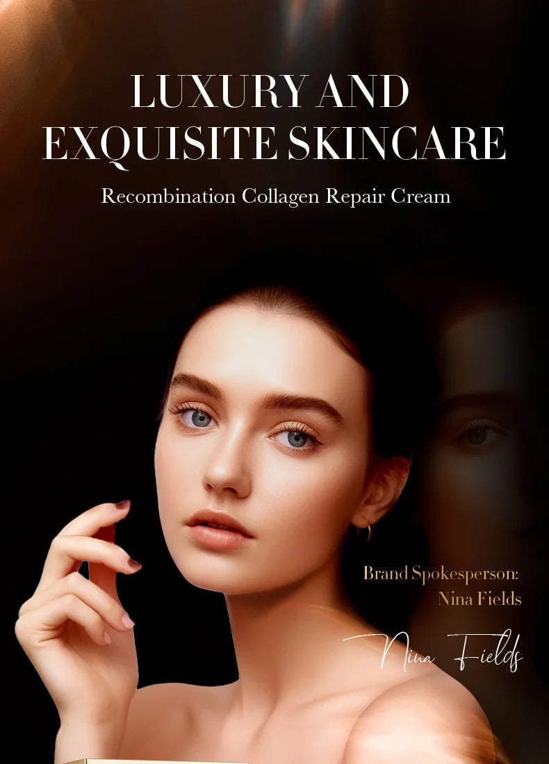 3PCS Set Pearl Cream Collagen Remove Wrinkle Moisturizing Face Cream Nourishing Whitening Skin Care Firming Lifting Anti Aging Women Skin Care Supplies Korean Products