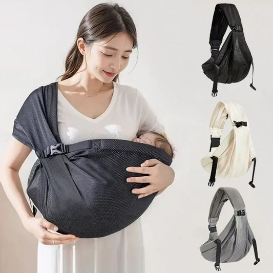 NEW Outdoor Travel Portable Baby Sling Carrier Wrap Toddler Infants Backpack Shoulder Bag Babies Carriers Newborn Backpacks Mother's Baby Care Supplies