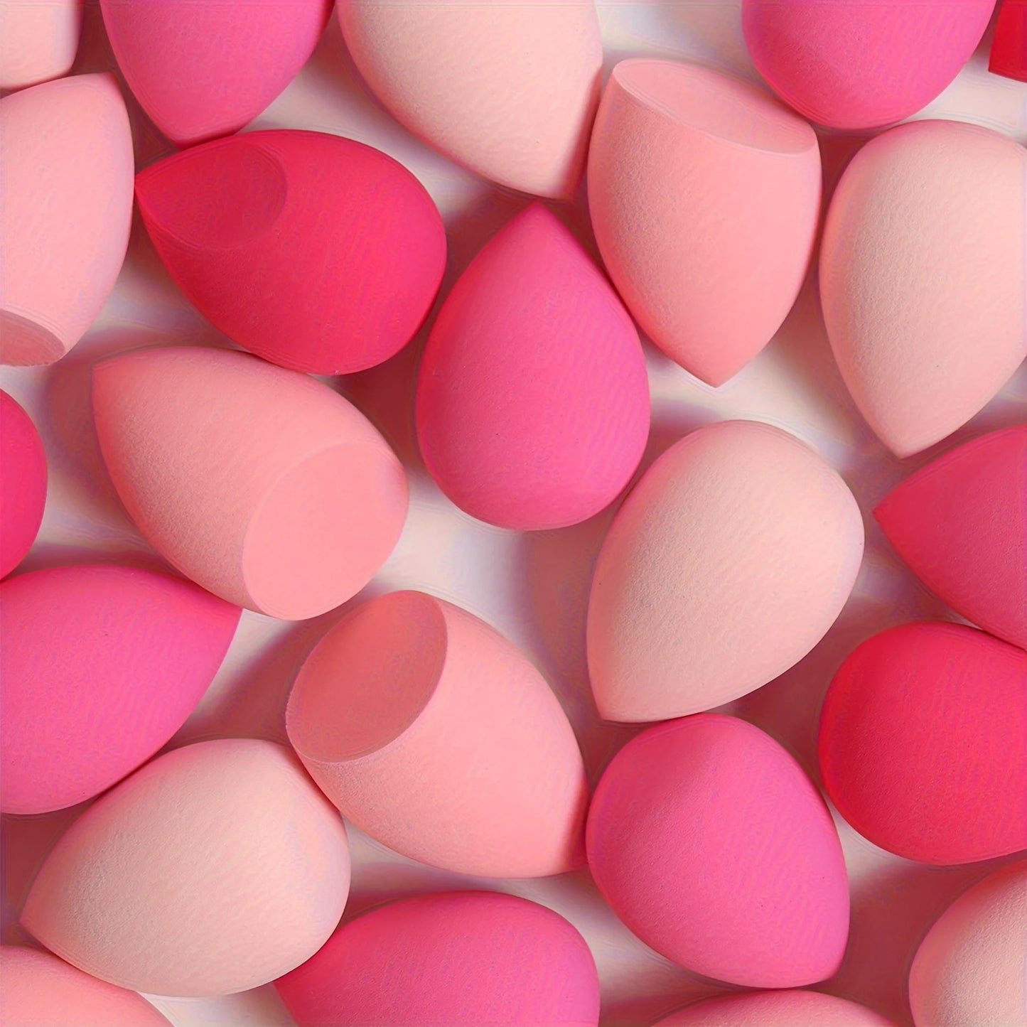 18 PCS Set Make-Up Sponge Set, Suitable for Liquid BB Cream Powder Application, Make-Up Egg Dry Wet Dual-Use Powder Puff Ladies Cosmetic Accessories