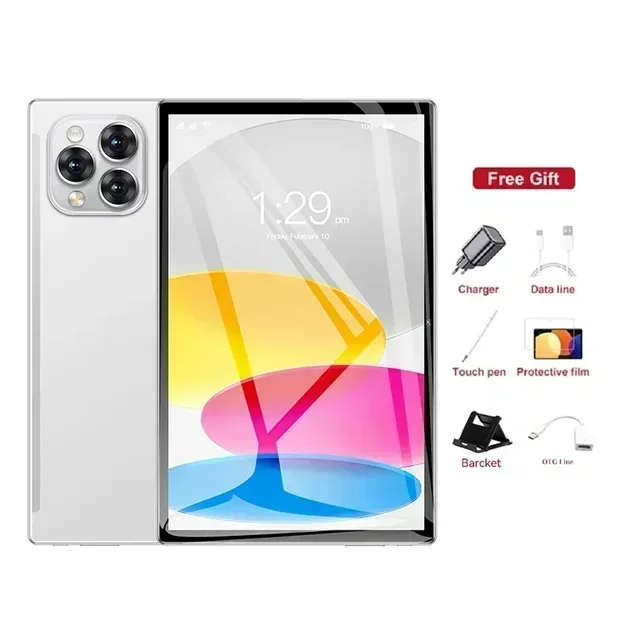 NEW Pad 15 Pro Tablet Android 14 22GB+2TB 20000mAh Snapdragon 888 Original Tablets PC 5G Dual SIM Card WIFI HD 4K Mi Tablet