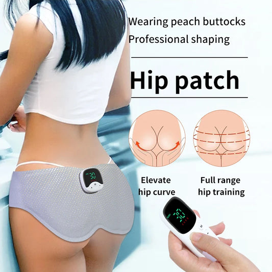 EMS Hips Trainer Butt Muscle Stimulator USB Charging Wearable Buttocks Toner 10 Modes 30 Levels with Remote Control for Women Body Care Supplies