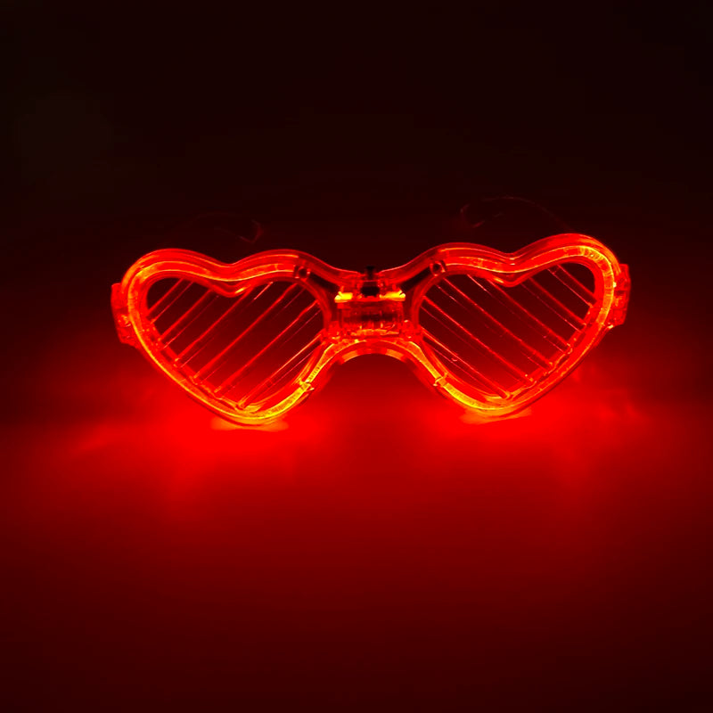 2 PCS Set Headbands + Glasses Rave Party  Luminous Flashing Noodles Headband Light Up Braid Headband Girl Women Bar Club Night Show Headwear Supplies