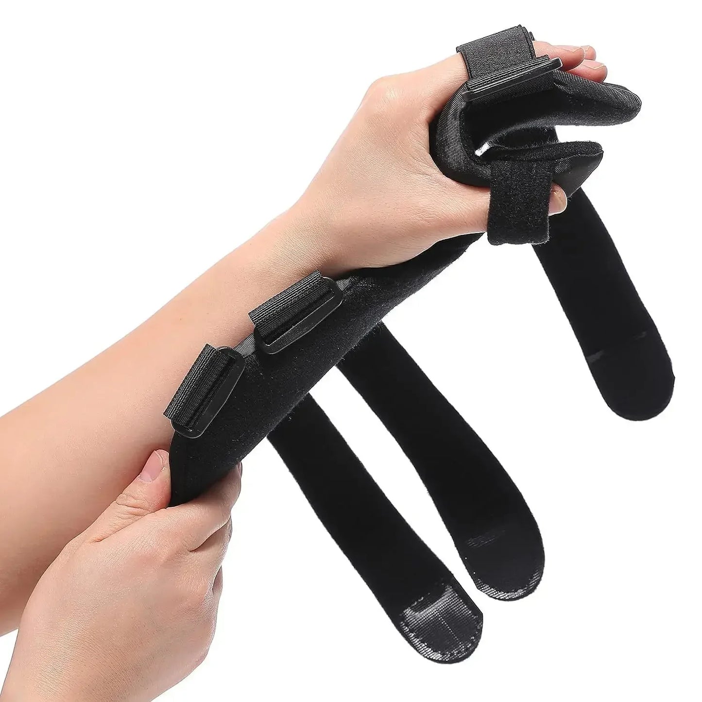 Stroke Hand Brace Support Adjustable Finger Night Hand Splint Support Orthopedic Wrist Rest Arthritis Tendonitis Rehabilitation Belt Medical Accessories