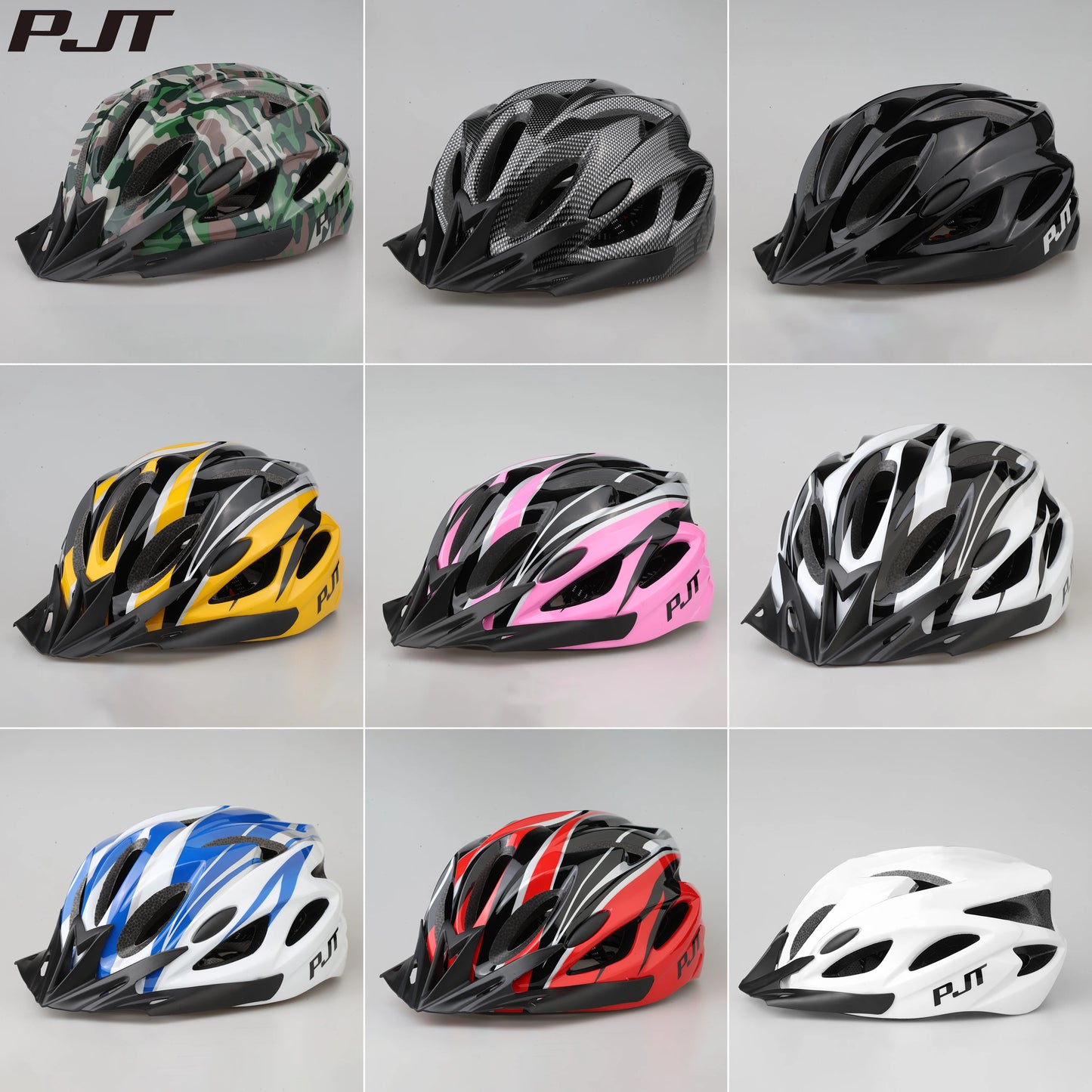 5 Colors PMT Cycling Helmet + Bag Set Comfort Lining Lightweight Hollow Riding Safety Cap Head Protection Bicycle MTB Helmets Men Women Bike Helmet