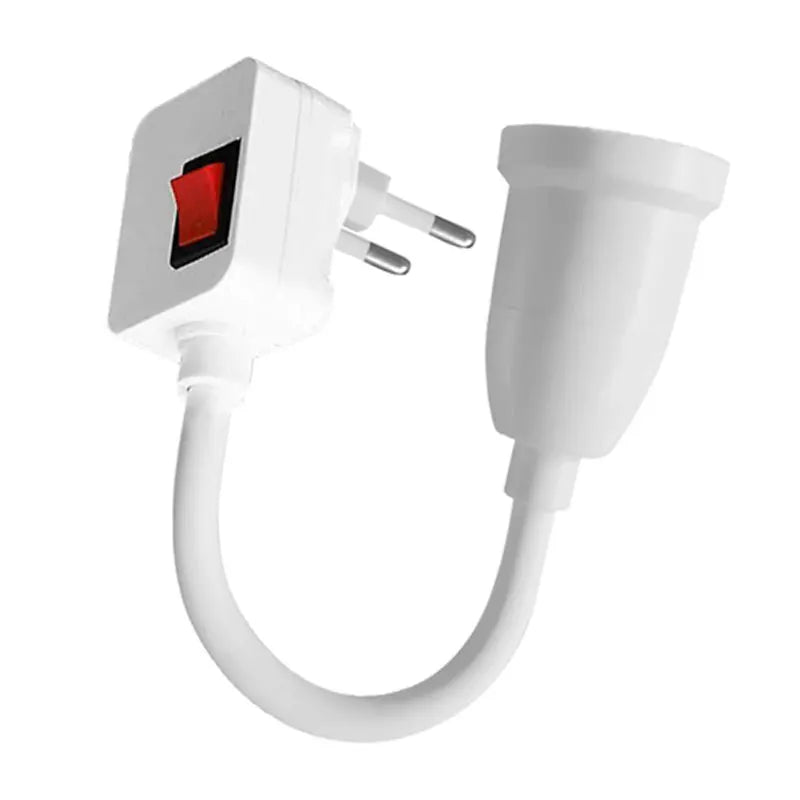 NEW Arrivals 5-10 PCS Set E27 Screw Socket Flexible Tube Lamp Holder, Bulb Holder for Wall Mounted Lamps, Rotatable European Style Plug with Switch Base for Home Living Room Bedroom