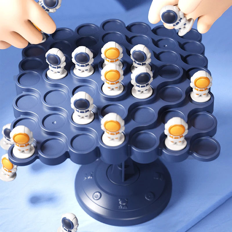 NEW Arrivals Children Kids Balance Tree Board Game Astronauts Frog Balance Board Tabletop Party Funny Parent-Child Interactive Game Building Block Toy
