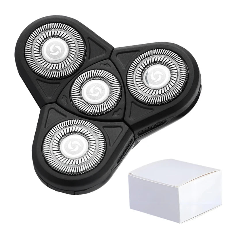 Replaceable 3D 4D 5D 6D 7D 8D 9D Floating Electric Shaver Head Spare Nose Trimmer Hair Clipper And Facial Cleaning Massage Head
