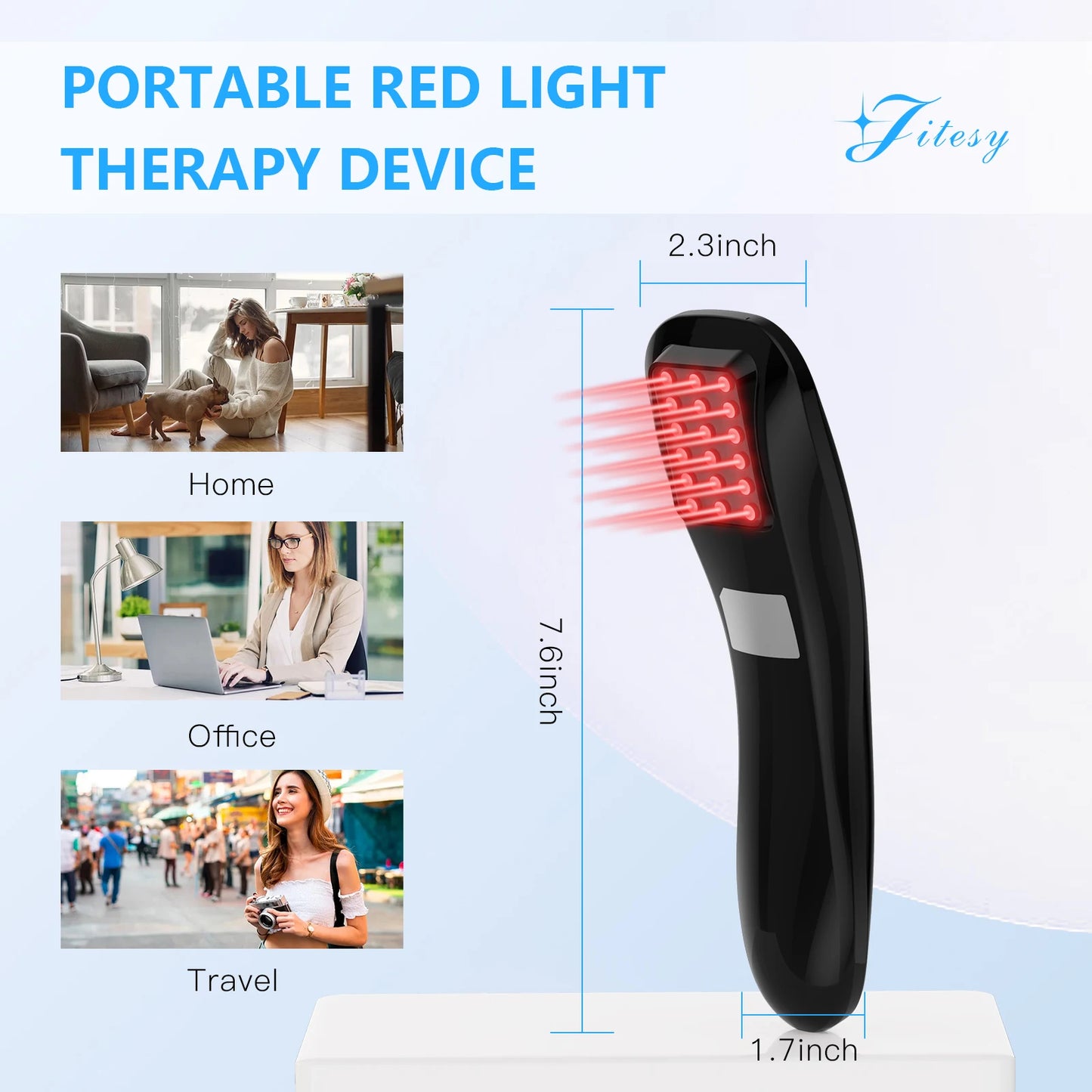 NEW 18x620nm Portable Laser Therapy for Body Pain Relief, Deep Tissue Relieve Pain, Joint and Muscle Care, Body Fast Recovery Health Care Supplies Medical Products