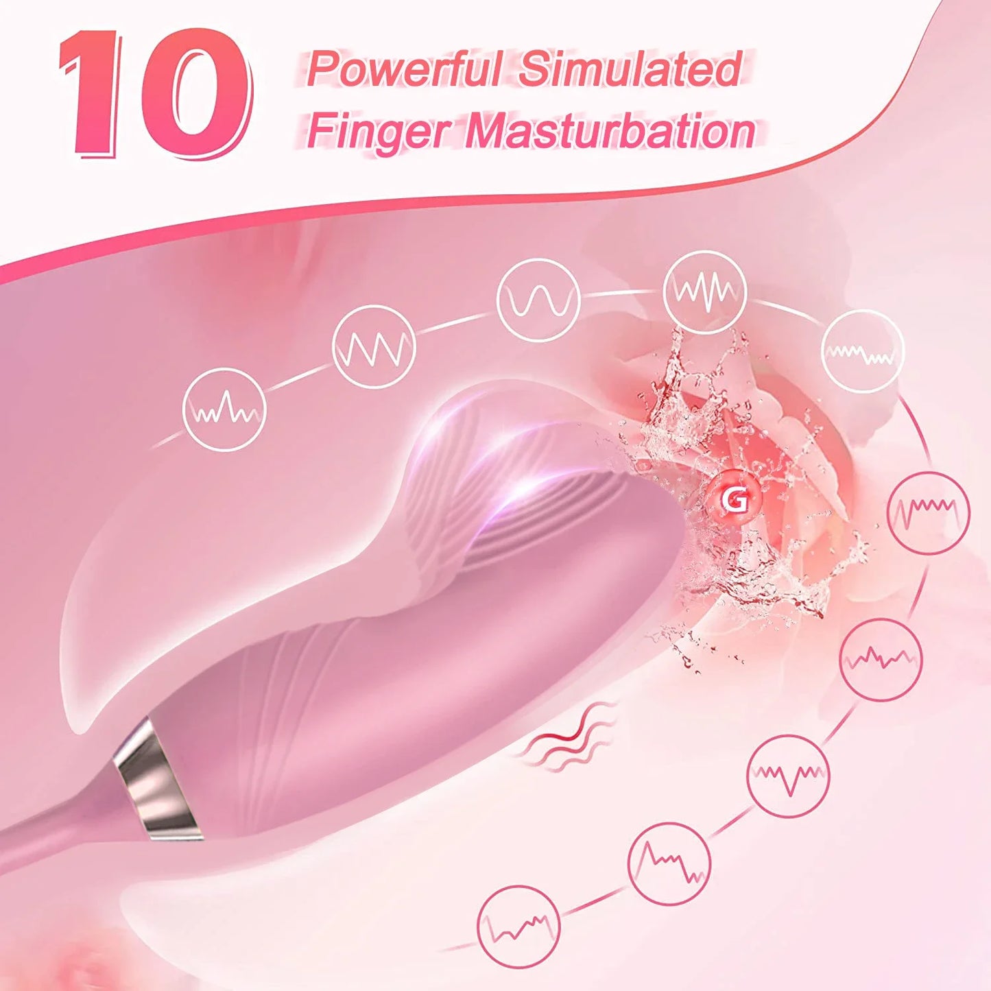 NEW Arrivals Rose-Sucking Thrusting Dildo Vibrator for Women Masturbation Nipple Clit Stimulator Vibrating Egg Tongue Licking Clitoris Sucker Sex Toy