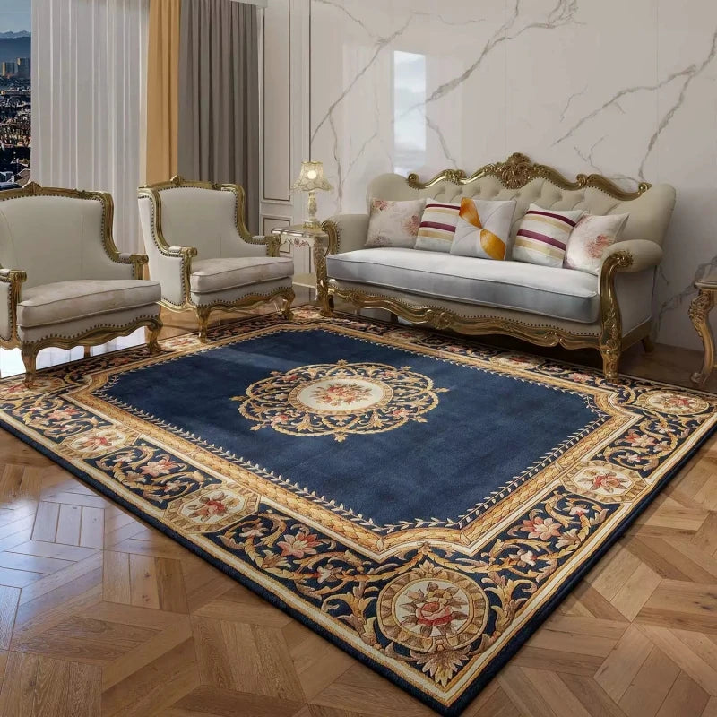 NEW Arrivals Turkey Persian Bohemian Crystal Velvet Large Carpet Living Room Bedroom Sofa Door Mat Decorated Non-Slip Floor Carpet