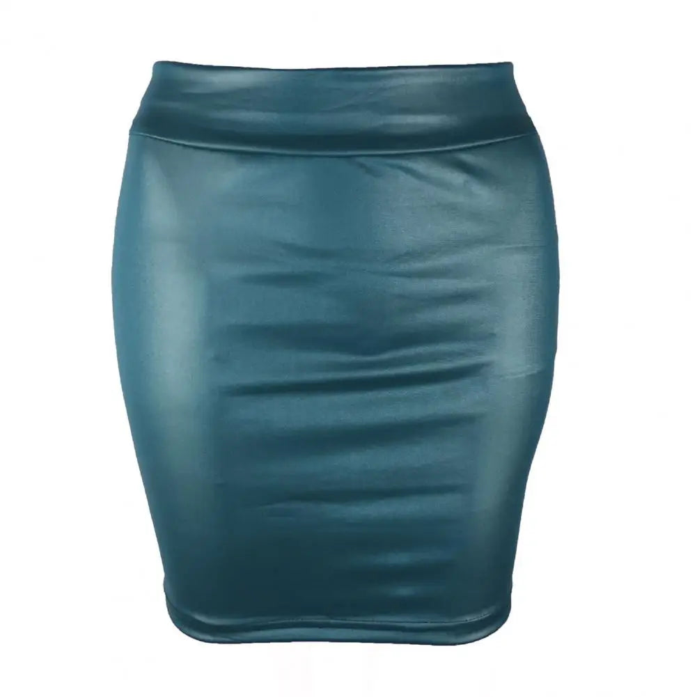 NEW Arrivals S-3XL High Quality Leather Matte Slim Mini Sexy Fashion PU Hot Short High Waist Skirt Evening Nightclub Party Streetwear Office Lady Clothes Girl Ladies Luxury Fashion Apparel Supplies