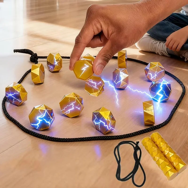 Family Party Games Magnetic Stones Game Interactive Magnet Board Strategy Game for Family Kids Adults High Quality Longest Side 3.4cm