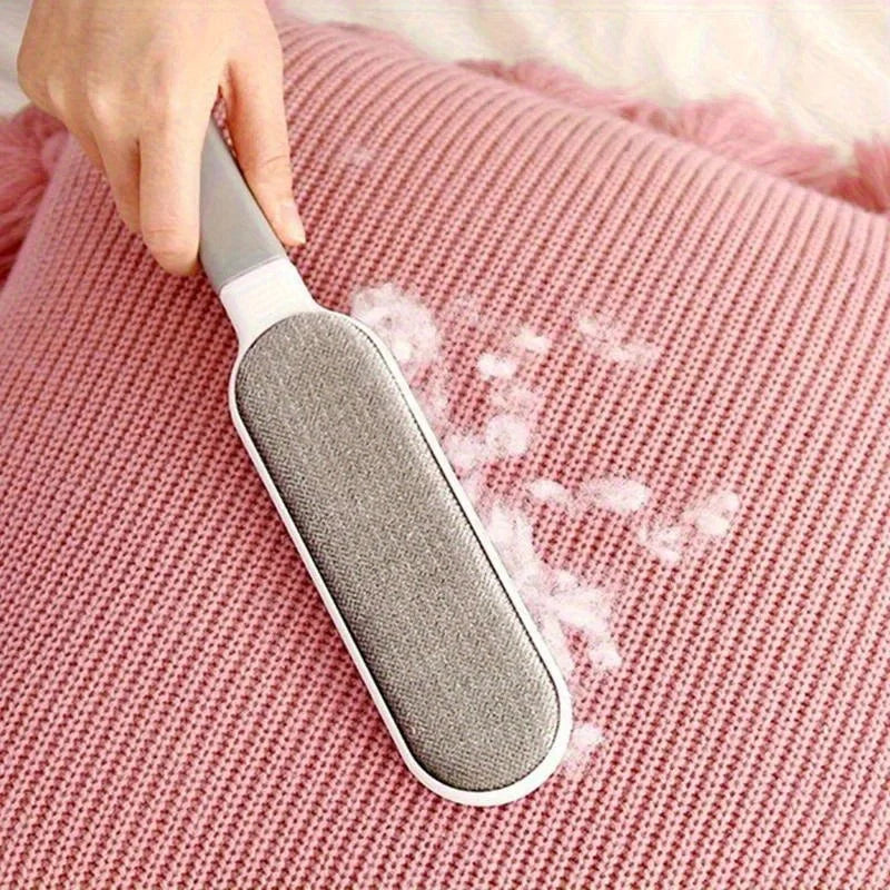 31cm (12.2inch) Long Double-Sided Pet Hair Remover, Manual Electrostatic Sticky Lint Brush, for Cat, Clothing, Sofa, Furniture,  Carpet Cleaning