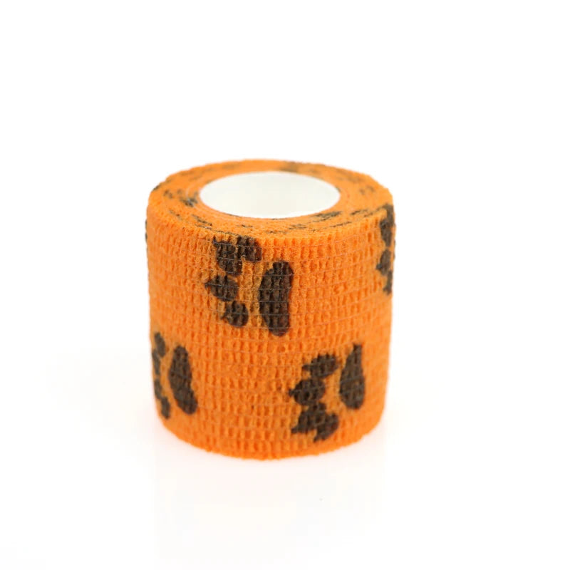 24 Rolls Dogs/Cats Elastic Bandage Self Adhesive Bandage Wrap Cohesive Tape Vet Wrap for Dog Cat Horse Pet Animals Ankle Sprains