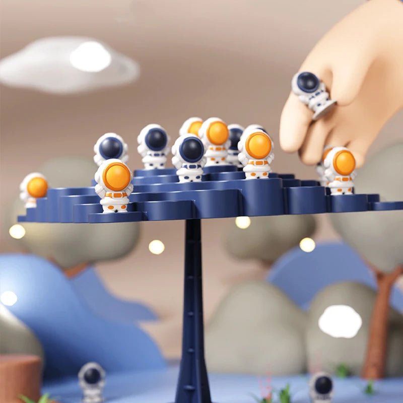 NEW Arrivals Children Kids Balance Tree Board Game Astronauts Frog Balance Board Tabletop Party Funny Parent-Child Interactive Game Building Block Toy