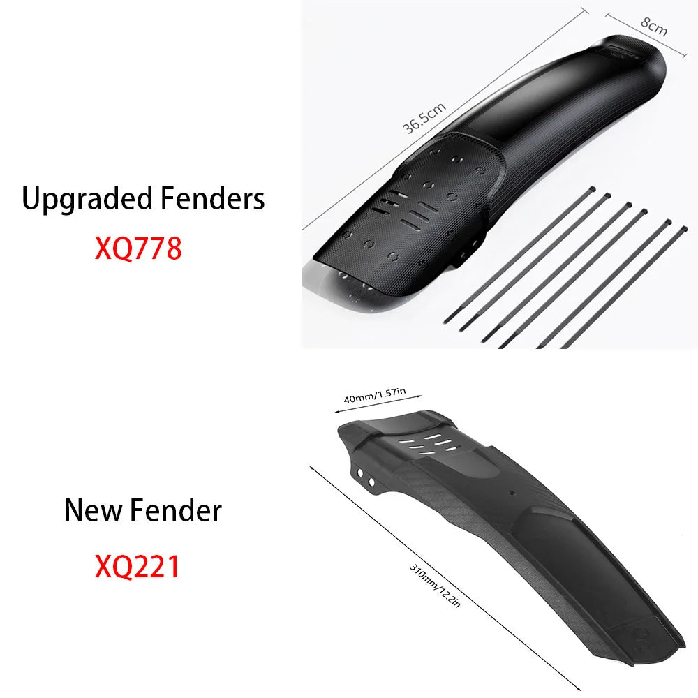 1PC Bike Fenders Mudguard Dustproof Cycling Splash Guard Universal Bicycle Mudguard Splash Proof Mountain Bike Bicycle Accessory