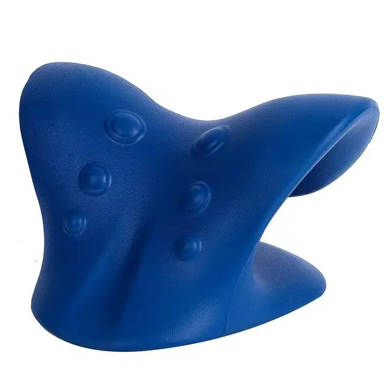 Neck Stretcher Shoulder Massage Cervical Spine Stretch Gravity Muscle Relaxation Traction  Pillow Relieve Pain Spine Correction