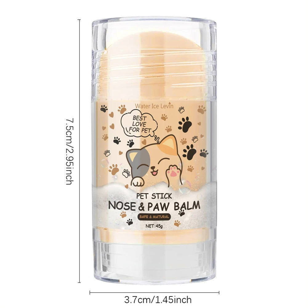 NEW 45g Dog Nose and Paw Balm Dog Paw Cream Cats Dogs Paw Protector Cream Pet Feet Moisturizer Pet Crack Feet Repair Pet Accessories