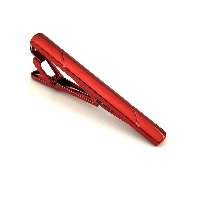 New High Quality Tie Clips Metal Copper Necktie Pin For Men Formal Wedding Ceremony Gold Male Women Ties Suit Accessories