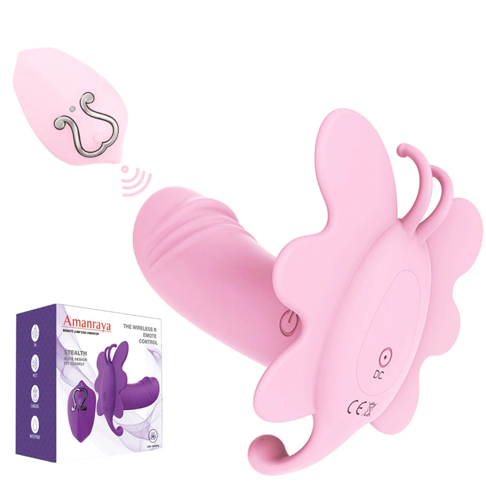 Powerful Wearable Remote Control Vibrator 10 Vibration Frequencies Wireless Panties Dildo Vibrator for Women G Spot Clitoris Stimulator Vagina Massage Erotic Sex Toys Accessories