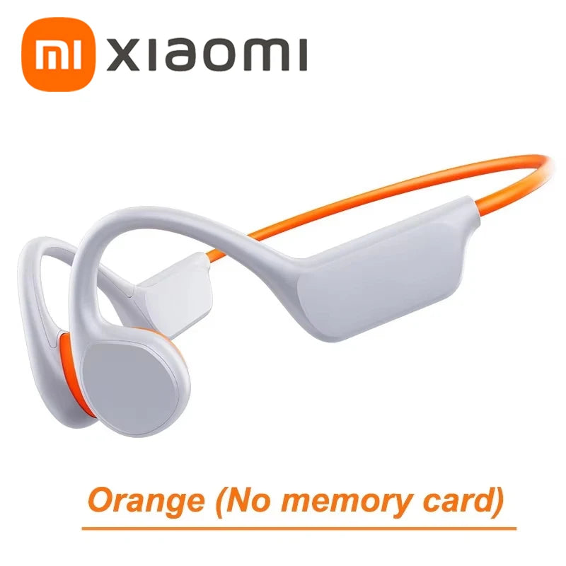 NEW Arrivals 3 Colors Xiaomi Bone Conduction Headphones IPX8 Waterproof MP3 32GB Bluetooth5.4 Wireless Headphones With Mic 2 Drivers Swimming Women Men Sports Fitness Supplies