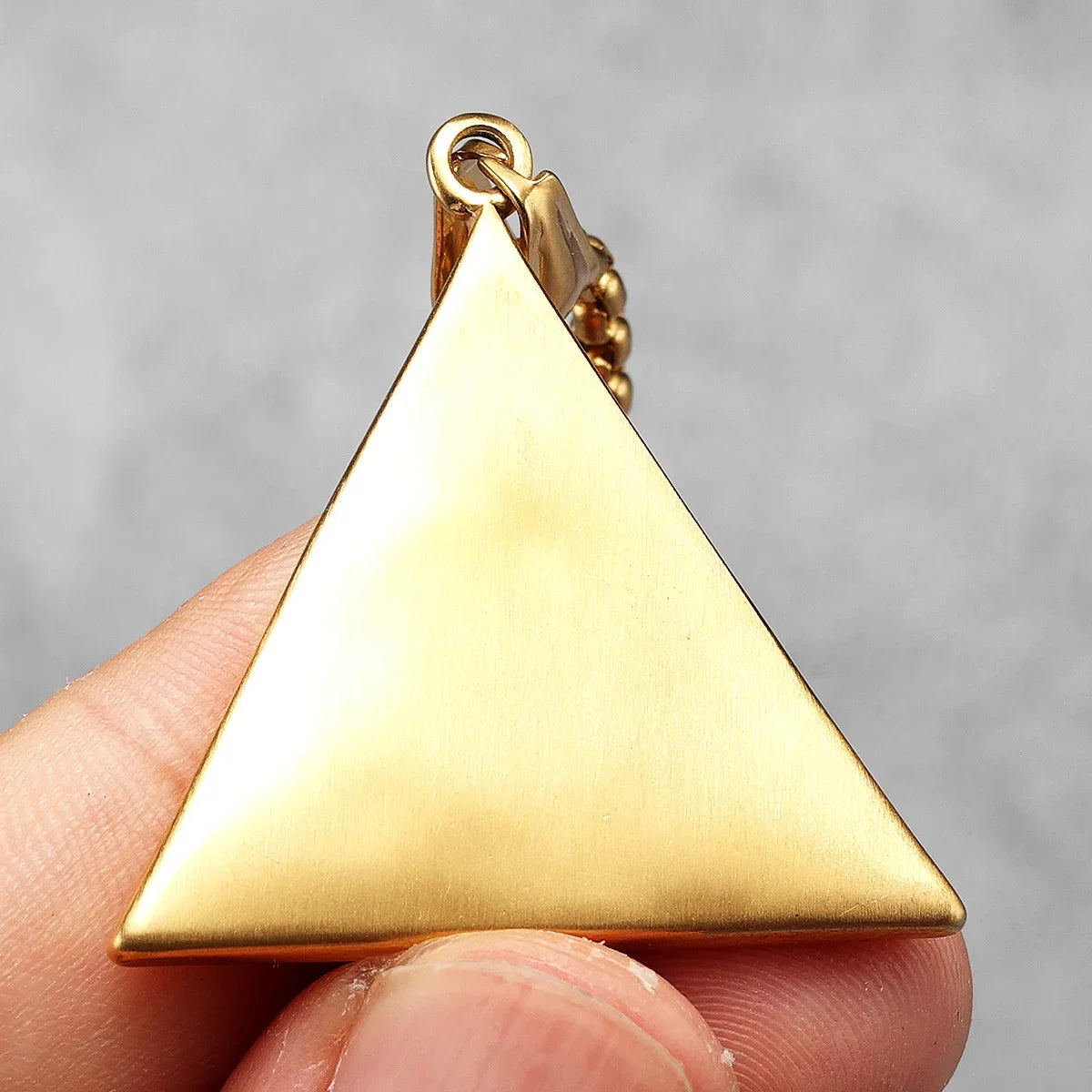 Masonic Illuminati Eye Amulet Men Necklaces Stainless Steel Pendants Chains Women Jewelry Cool Male Accessories Gifts