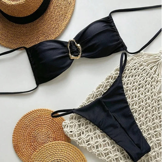 BRAND NEW UK Size 3 Colors Sexy Bikinis Swimsuits Women's Swimwear Push Up Female Beach Swim Wear Bathing Suits Brazilian Bikini Set Swimming Pool Bather Suit