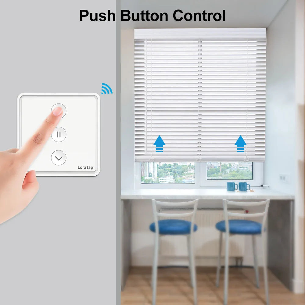 Roller Shutter Curtains Blinds Push Button Switch TUYA Smart Life Electric Motor Engine Connected WiFi Alexa Google Home