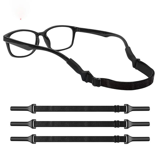 2Pcs Glasses Chain Adjustable Size Elastic Rope Glasses Strap Sport Non Slip And Anti Drop Fixer Glasses Cord Eyewear Accessories