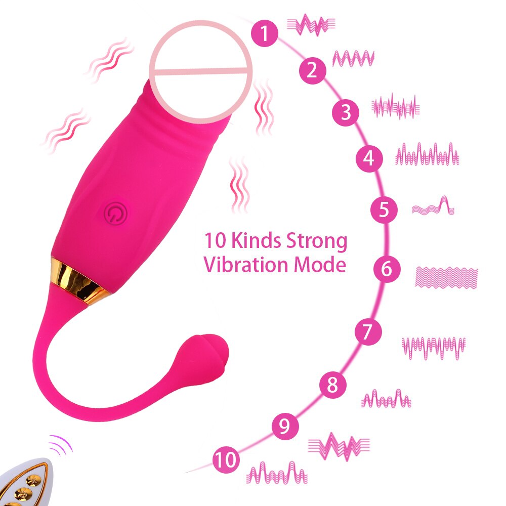 Wireless Dildo Vibrator For Women Clitoris Nipple Vaginal Ball Anal Plug Realistic Penis Female Masturbator Sex Toy Erotic Goods