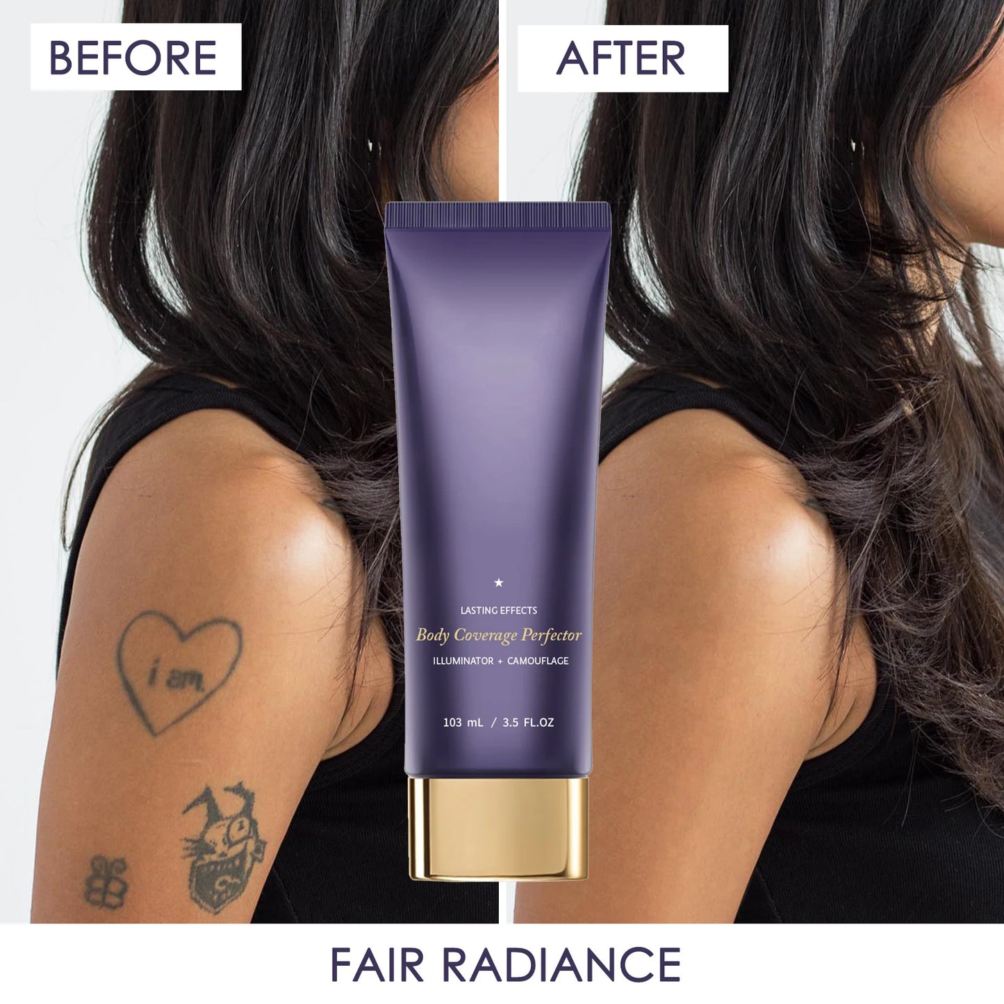 NEW 3 PCS Set Korean Tattoo Body Concealer 3 Years Shelf Life 103ML Each Make-Up, Tattoo/Scars/Spots/Sunburn High Cover Cream Long Lasting Waterproof Face Foundation