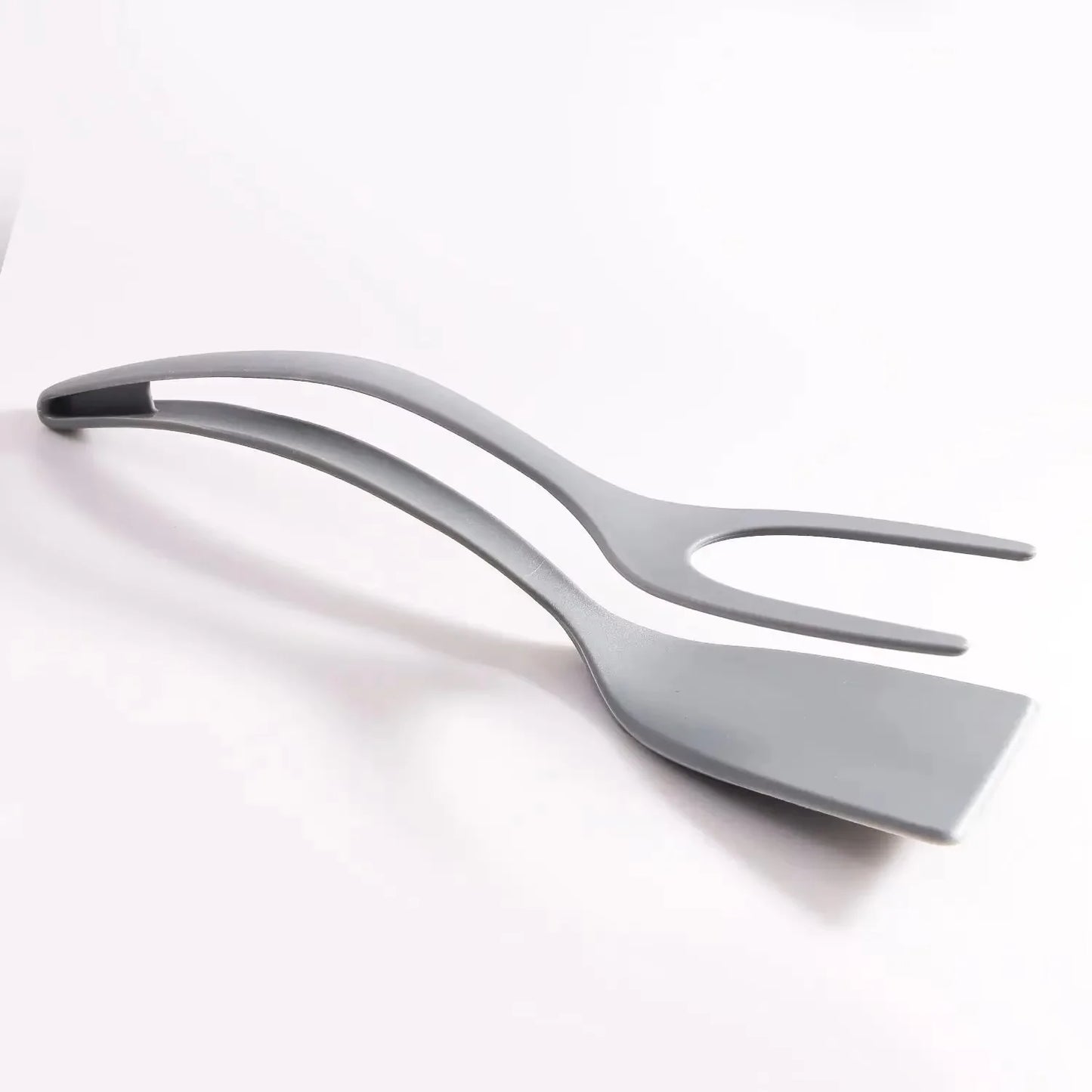 3 PCS Set Egg Flipper Spatula 2 in 1 Grip and Flip Spatula Tongs Silicone Egg Flipper Tool Fish French Toast Tongs Non-Stick Cooking Accessories Kitchenware Tools