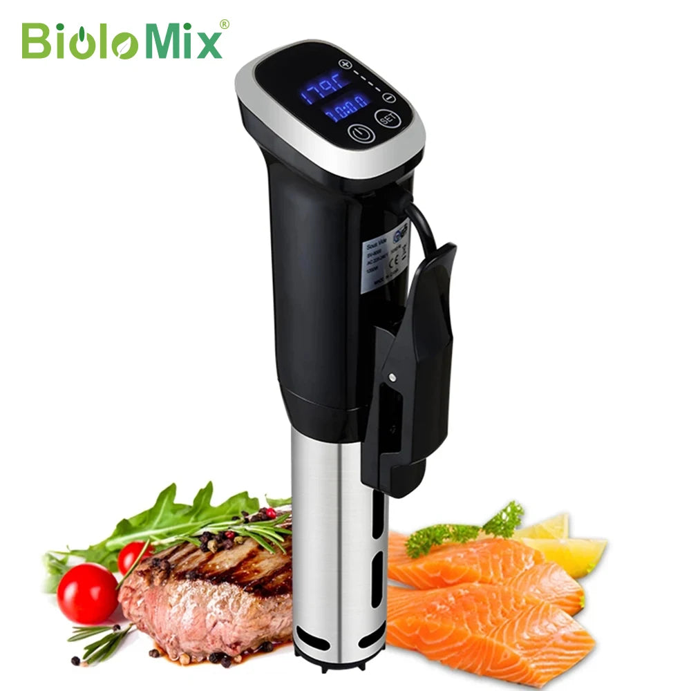 NEW!!!! Super Quality  2.55 Generation IPX7 Waterproof Vacuum Sous Vide Cooker+Gifts  Immersion Circulator Accurate Cooking With LED Digital Display
