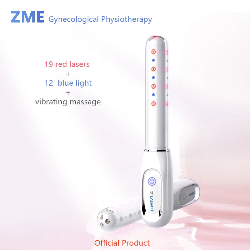 Gynecological Vaginal Tightening Machine Laser Device Blu-ray Vibrator Massage Vagina Inflammation Clean Firming Vagina Rejuvenation Wand