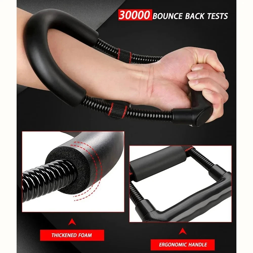 NEW Arrivals Women Men Power Wrists and Strength Exerciser Forearm Strengthener Adjustable Hand Grips Fitness Workout Arm Training Equipment Sports Accessories